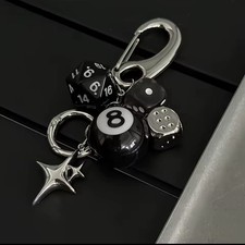 8-Ball Keyring Key Chain