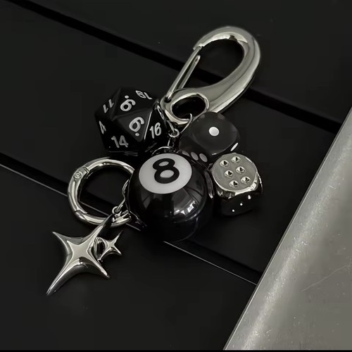 Ball keyring key chain - keyring,