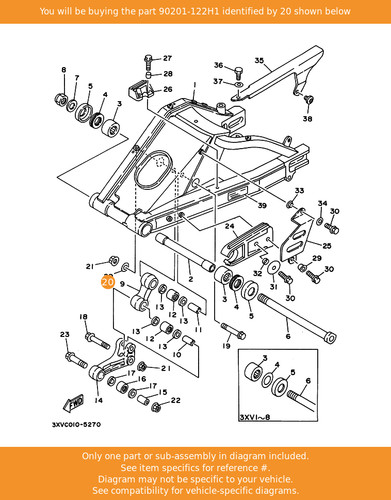 Yamaha washer plate - washer,,