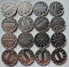 Sega Ascot Quarter Size Token, Lot of 16