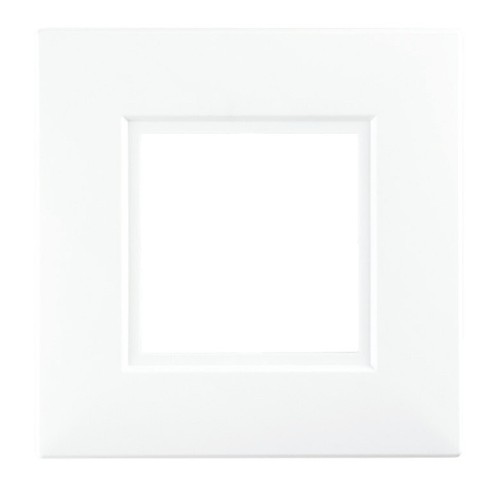 White single light switch - white,