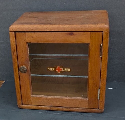 Vintage wood sterilizer - vintage,