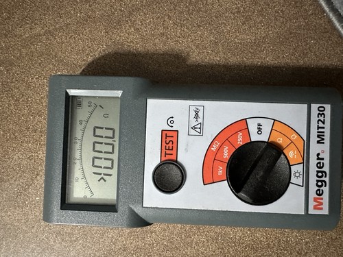 Megger mit230 insulation - mit230, &