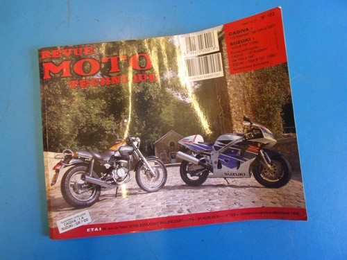Revue moto technique cagiva - technique,
