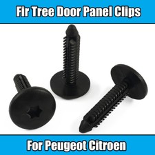 10x Clips For Peugeot Citroen