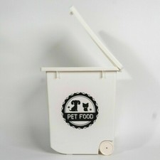 20 Litre Pet Food Dry Container Animal Cat Dog Storage Bin Box Scoop Basket
