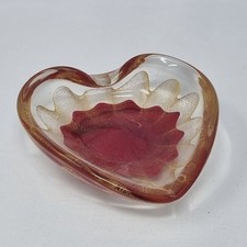 Small Murano Heart Shape Art