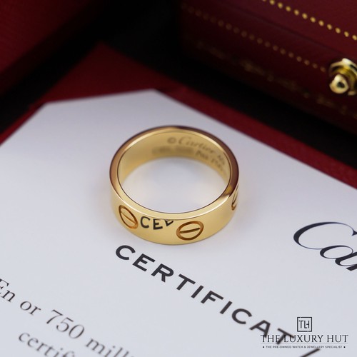 Cartier love ring classic - love, ‘classic
