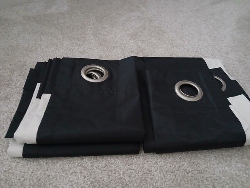 Dunelm blackout eyelet - blackout,