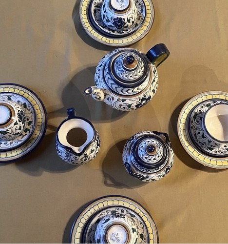 Vintage hand painted moroccan - vintage,