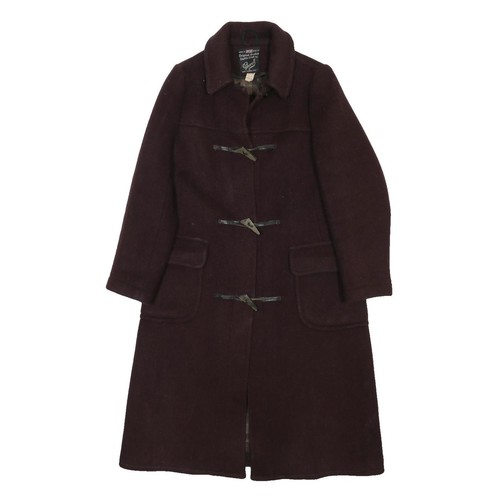 Gloverall womens maroon wool - womens,