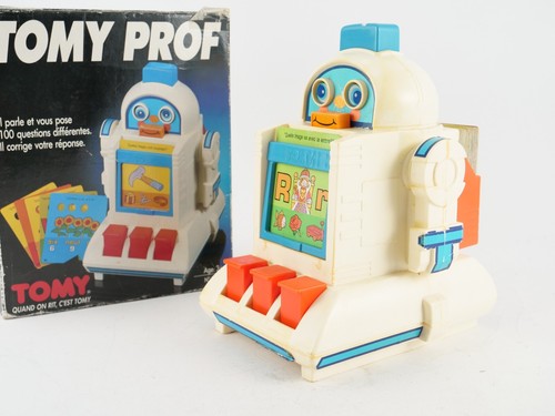 Tomy prof educational robot - -,