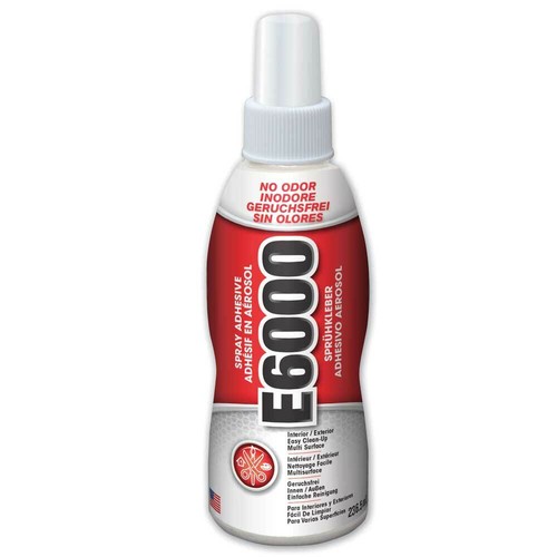 E6000 spray glue adhesive - spray,