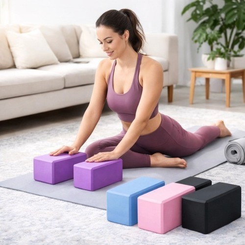2pcs yoga blocks - yoga, gym