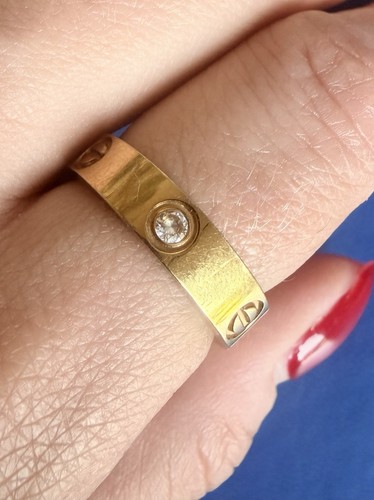 Cartier love ring yellow - cartier,
