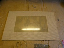 Caravan gas oven door glass