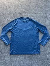 Huk Shirt Medium Blue Fishing