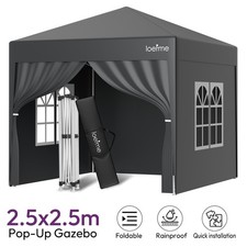 Loefme 2.5mx2.5m Garden Pop Up