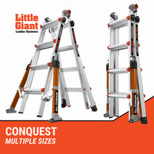 Little Giant Conquest All-Terrain, Multi-purpose Ladder, EN131-4