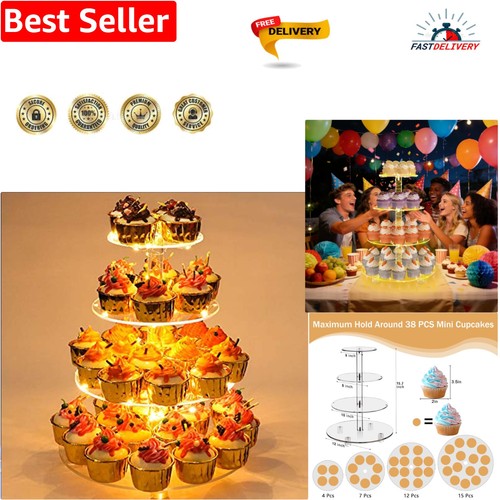 Tier round cupcake stand - tier,