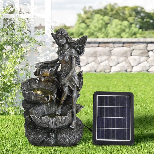 Solar powered garden - solar, water