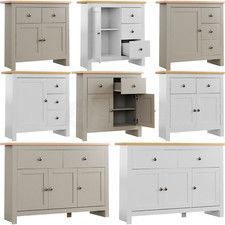 Arlington Sideboard Cabinet Cupboard Buffet Living Room Modern Storage Furniture