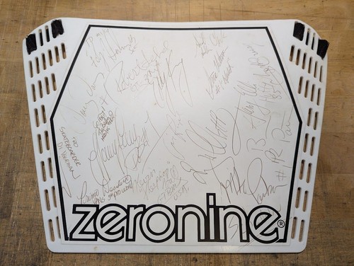 Zeronine bmx numberplate - zeronine, with