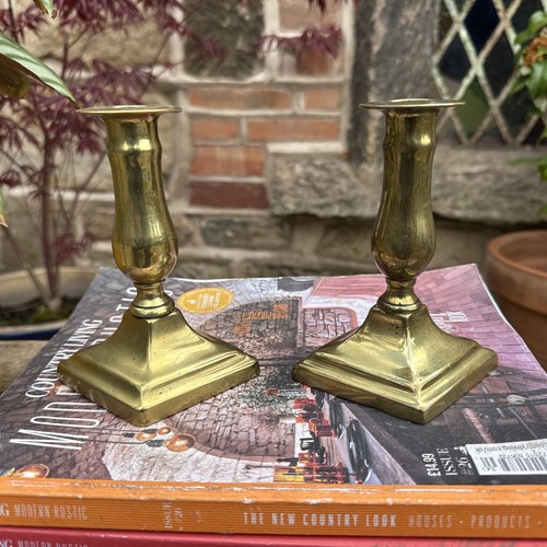 Pair vintage antique - pair, brass