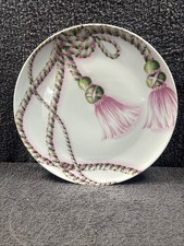 Pretty Un Jardin En Plus "Pink & Green" Tassel design 27.5cm  Serving Plate