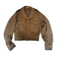 Vintage Post WW2 British Army 1949 Pattern Battledress Blouse 1950s Uniform...