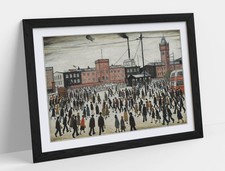 GOING TO WORK, L.S. LOWRY