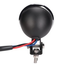 Motorcycle Vintage Convex LED Rear Tail Light Indicator Stop Brake Running Lamp