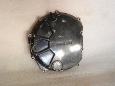 KAWASAKI ZXR750 H MODEL RIGHT HAND SIDE CLUTCH CASING COVER & GLASS INSPECTION