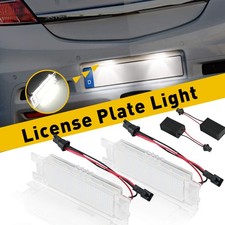 Pair LED License Plate Light
