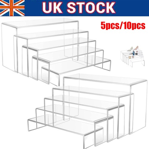 New 10pc acrylic - 5/10pc, clear