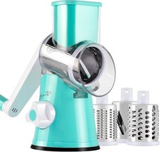 3-in-1 Rotary Food Vegetable Nuts Cheese  Fruit Slicer Shredder Cutter Grater