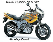 YAMAHA TDM850 1996 to 1999 WORKSHOP MANUAL - PDF Files