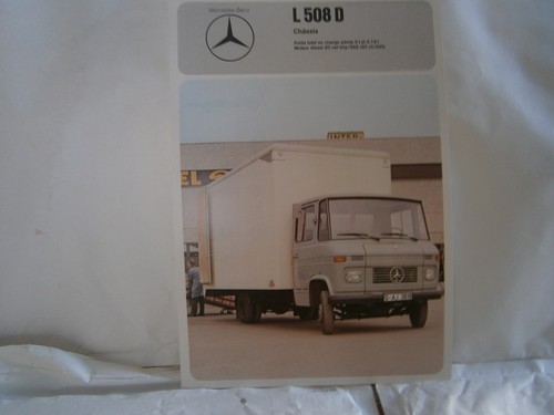 Mercedes benz 508 chassis - benz, l