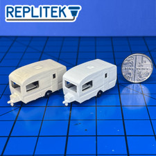 N Gauge Caravan Set - Pack of