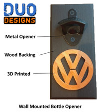 Wall Mounted VW Badge Bottle
