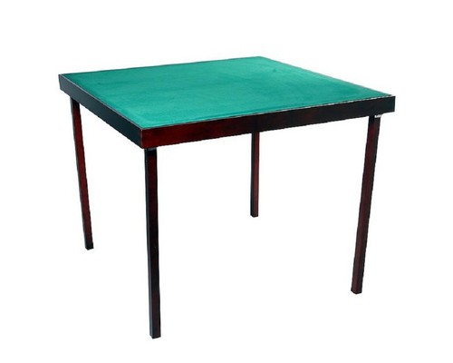 Folding card bridge table - folding, /