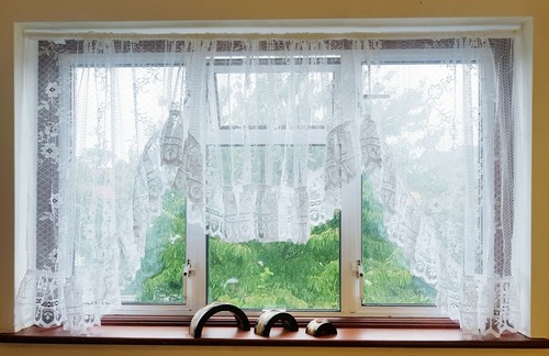Shape jardiniere net - jardiniere, lace