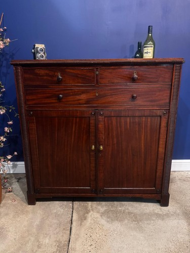 Antique secretaire chest - antique,