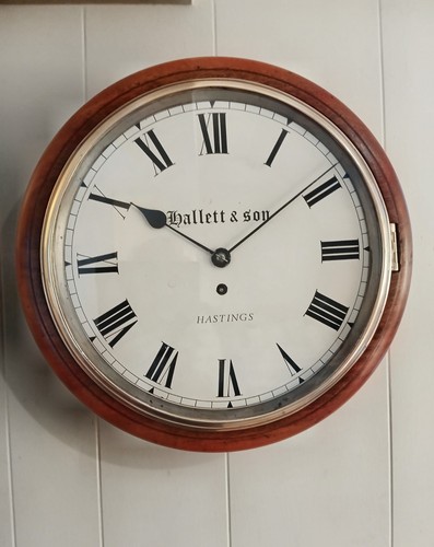 English dial fusee wall - english, 12"