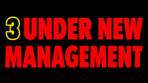 Under new management - new, sign