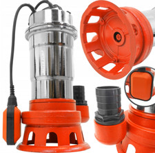 Submersible Sewage Dirty Water Pump Cutting Turbine Thermal Protection 15000L/h