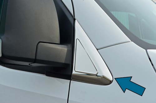 Chrome door quarter panel trim - quarter,