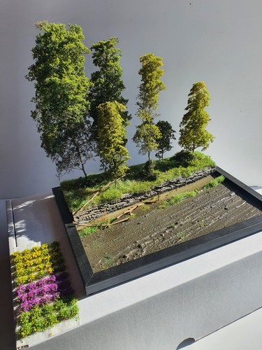 Diorama base completed 35 - diorama, 1/35