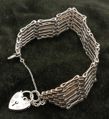 Vintage sterling silver gate - vintage,