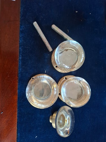 Vintage cut glass - cut, knobs